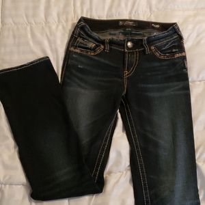 Silver suki mid slim boot